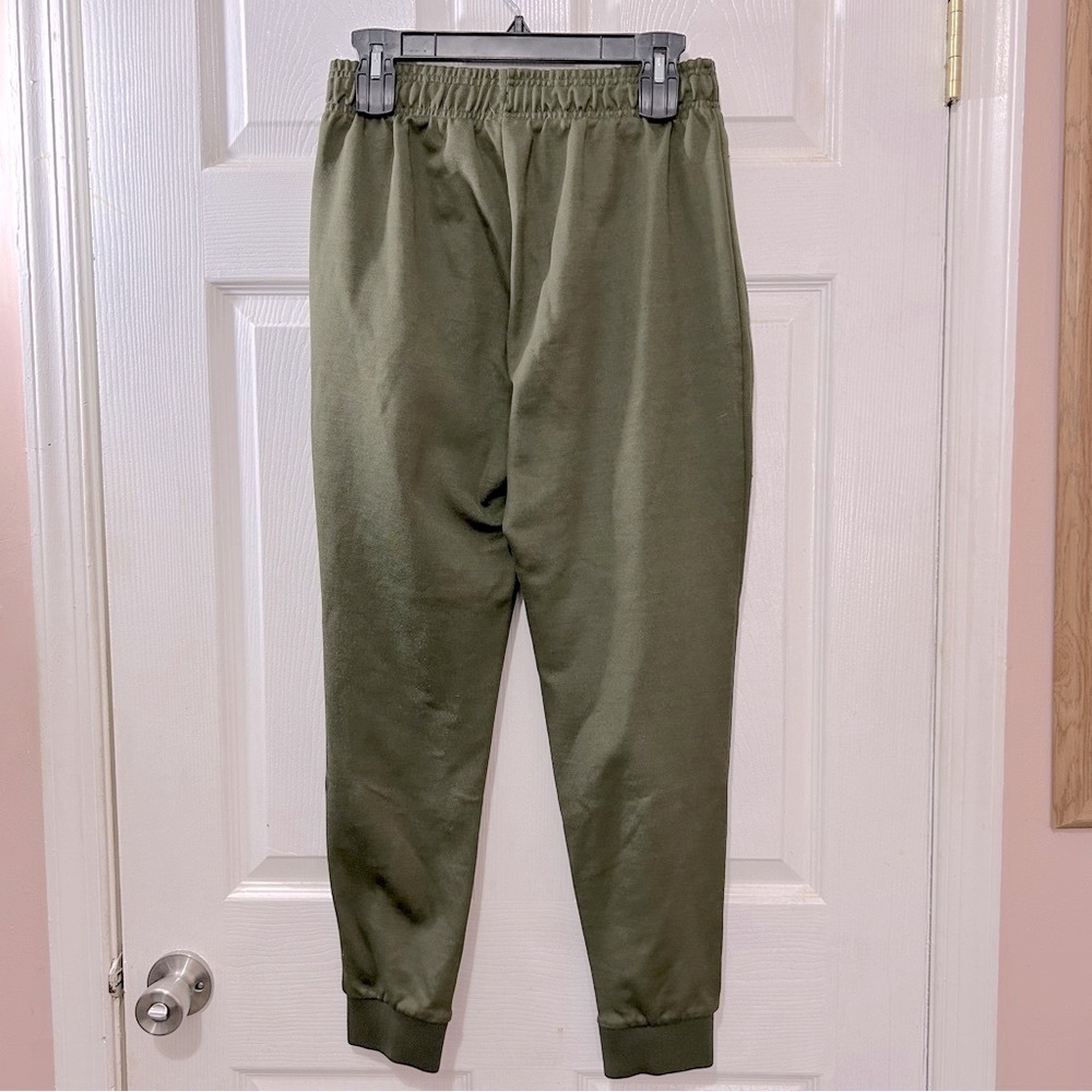 Ellesse Joggers Sweatpants Men's Size Small Green Olive Drawstring Elastic Waist - Picture 2 of 10
